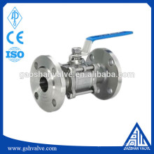 3pc flange stainless steel ball valve